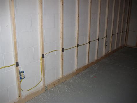 electrical box outlet on ferring strip|wiring furring strips to wall.